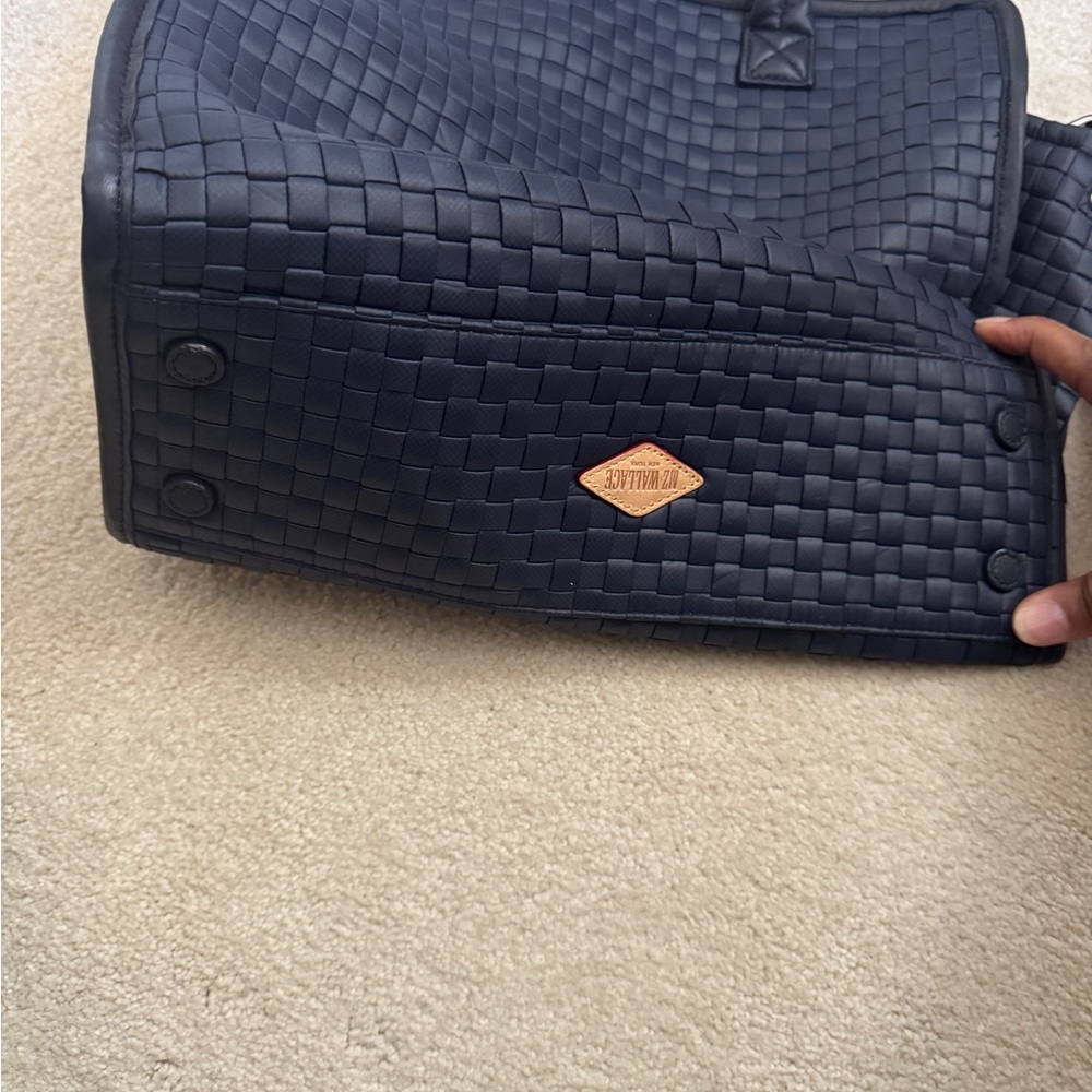 Unused MZ Wallace woven medium box tote in Dawn. Comes with dust bag and tag. - Picture 3 of 10